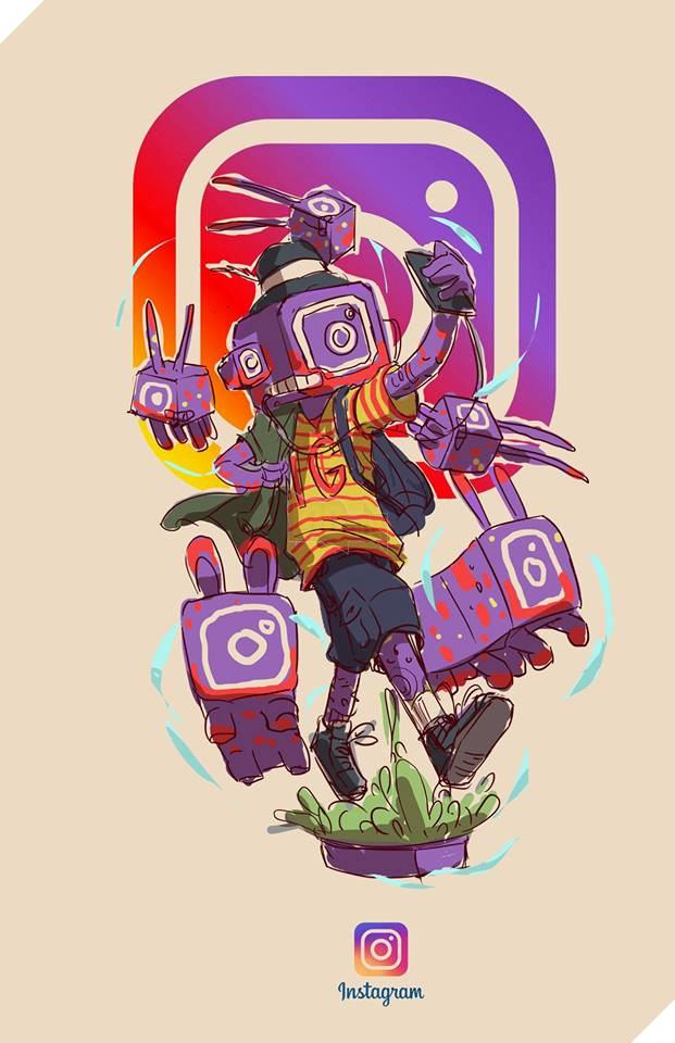 Những hình ảnh thú vị khi 20 thương hiệu nổi tiếng được nhân hóa 14