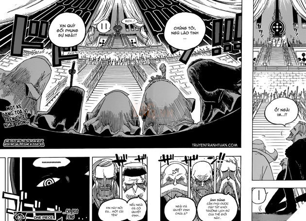 One Piece Chap 909 - Ngày chính thức ra mắt và những thông tin bên lề xung quanh Hội Nghị Reverie 2