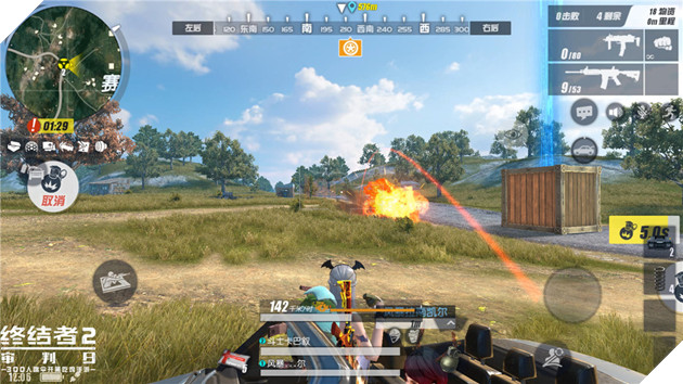 Toàn cảnh chế độ Death Racing xuất hiện tại Server thử nghiệm của Rules of Survival Trung Quốc 4