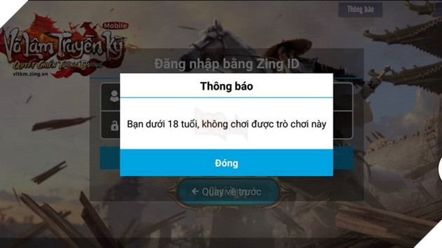 VLTK Mobile: Hàng loạt game thủ hú hồn khi NPH làm gắt kiểm tra độ tuổi 3