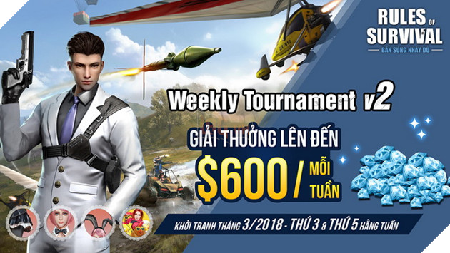 ROS Weekly Tournament 19h ngày 21/6 có gì hot?