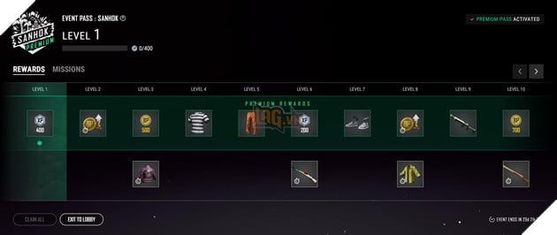 PUBG: Chi tiết Event Pass Sanhok đầu tiên của PUBG trên máy chủ thử nghiệm 2