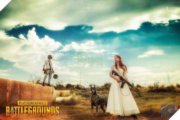 Quen nhau từ PUBG, cặp đôi game thủ quyết định chụp bộ ảnh cưới cực chất