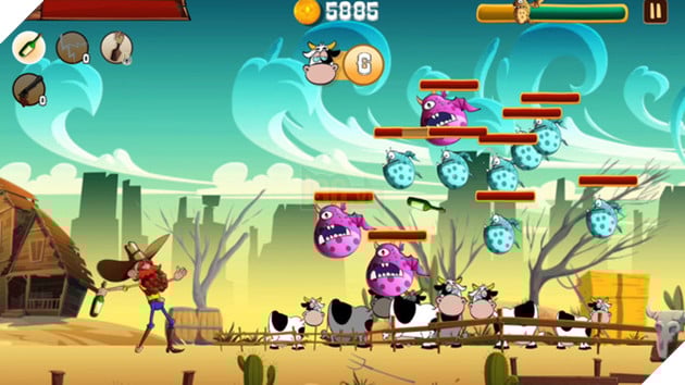 Chơi ngay Ginger Rangers - Game phiêu lưu miền viễn Tây vừa gây nghiện lại còn vui nhộn bất ngờ