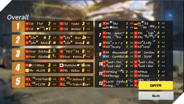 Đừng bỏ lỡ đại chiến ROS Mobile Clan War bảng C & D 19h ngày 23/6 6