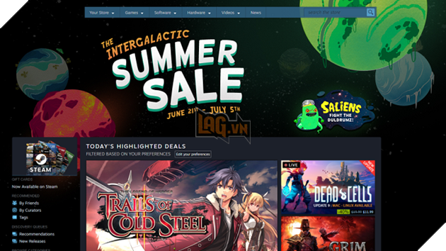 Summer Sale của Steam đã tới, game thủ đã sẵn sàng cháy ví?