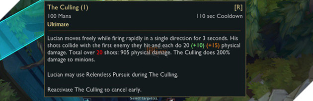 Lucian – Xạ Thủ truyền thống cuối cùng còn đứng vững ở đường dưới sắp bị giảm sức mạnh thảm hại