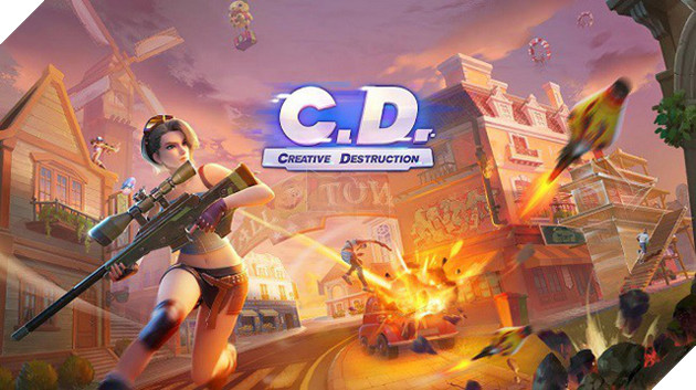 Thử chơi Creative Destruction - Game sinh tồn độc đáo "nhái" cực giống Fortnite trên Android
