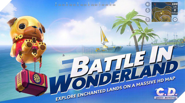 Thử chơi Creative Destruction - Game sinh tồn độc đáo "nhái" cực giống Fortnite trên Android