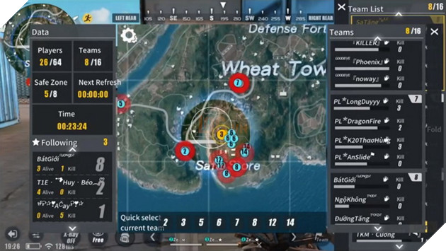 19h tối nay ROS Mobile Clan War bảng A & B kịch tính từng phút 4