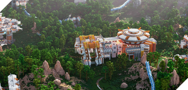 Từ đam mê với Minecraft, chàng trai đã xây dựng nên cả một thế giới Minecraft tuyệt đẹp như thế đấy - Ảnh 3.