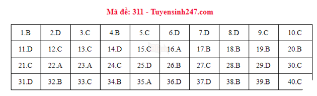 [CẬP NHẬT] Gợi ý đáp án các mã đề thi môn Lịch sử trong kỳ thi THPT Quốc gia 2018 - Ảnh 5.