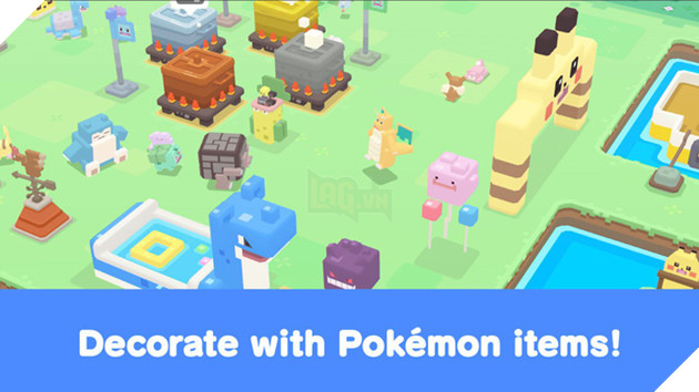 Pokémon Quest - Tựa game Pokemon mang style hình khối Minecraft khác biệt nhất từ trước đến nay