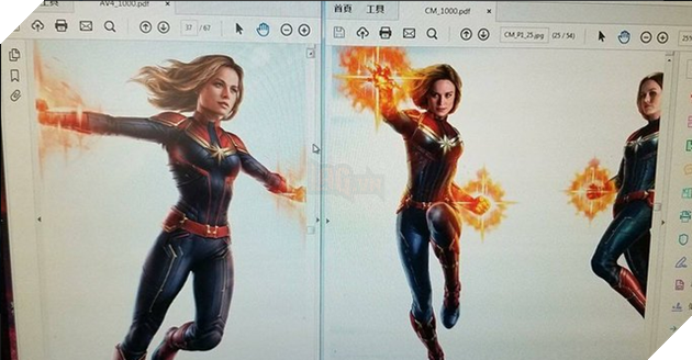 Tạo hình của Captain Marvel