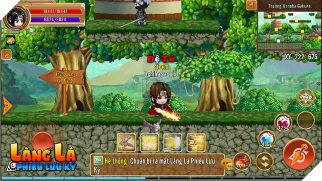 Sasuke làm nhiệm vụ