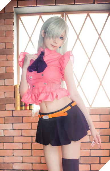 Thẩn thờ với bộ cosplay xinh xắn trong veo của cô nàng Elizabeth Liones trong Thất Hình Đại Tội