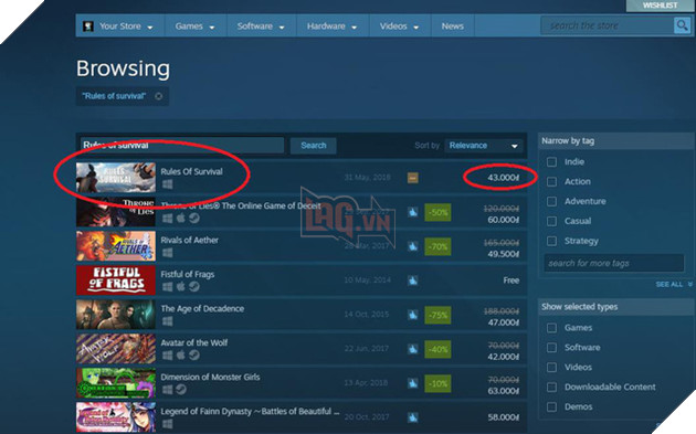 Chính thức Rules of Survival đã quay trở lại với Steam sau quãng thời gian dài đấu tranh với chính mình
