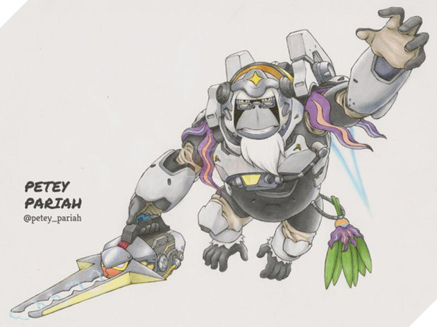 Tròn mắt khi các sinh vật Pokemon nổi hứng… cosplay Overwatch