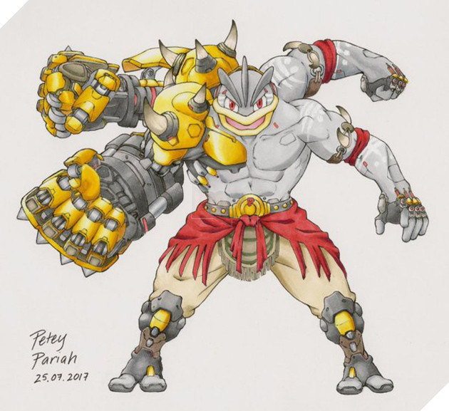 Tròn mắt khi các sinh vật Pokemon nổi hứng… cosplay Overwatch