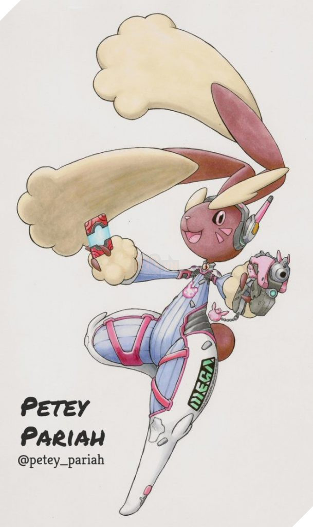 Tròn mắt khi các sinh vật Pokemon nổi hứng… cosplay Overwatch