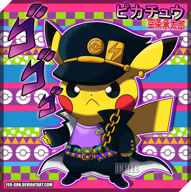 Những hình ảnh siêu “ngầu” của Pikachu khi cosplay thành các nhân vật anime nổi tiếng