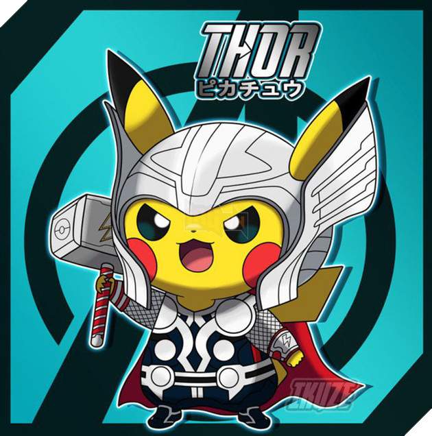Những hình ảnh siêu “ngầu” của Pikachu khi cosplay thành các nhân vật anime nổi tiếng