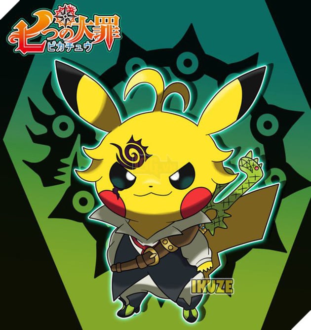 Những hình ảnh siêu “ngầu” của Pikachu khi cosplay thành các nhân vật anime nổi tiếng