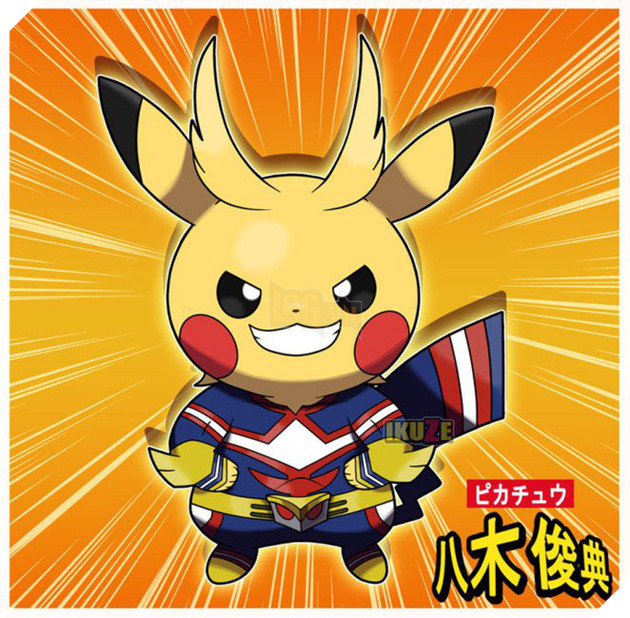 Những hình ảnh siêu “ngầu” của Pikachu khi cosplay thành các nhân vật anime nổi tiếng