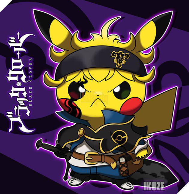 Những hình ảnh siêu “ngầu” của Pikachu khi cosplay thành các nhân vật anime nổi tiếng
