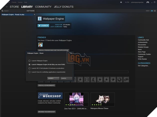 Wallpaper Engine: Chi 70k la ban da so huu hinh nen dong tuoi tan cho may tinh cua minh 5 Wallpaper Engine: Chỉ 70k là bạn đã sơ hữu hình nền động tươi tắn cho máy tính của mình 5