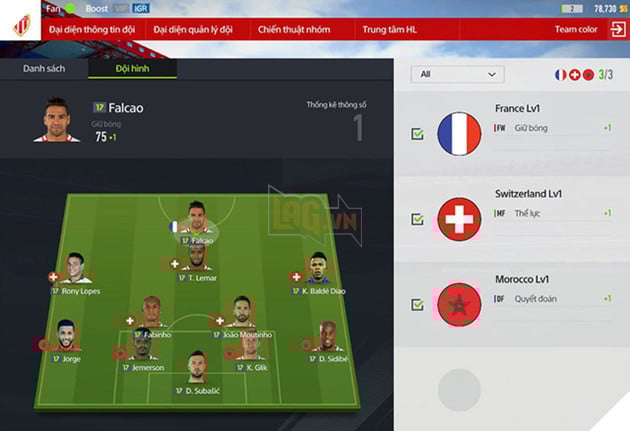 Hướng dẫn nhanh Team Color trong FIFA Online 4