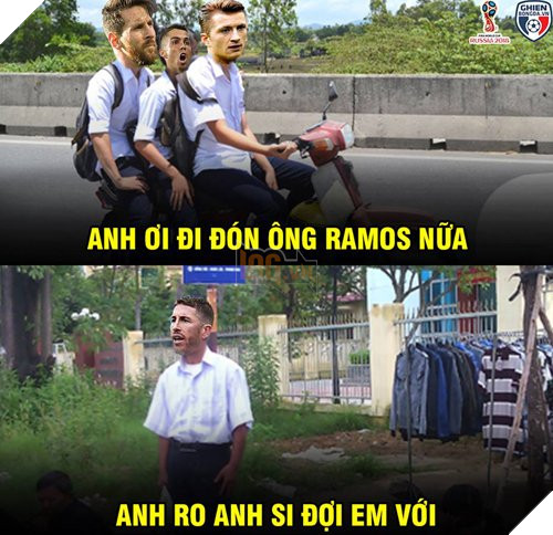 Tiễn Tây Ban Nha, ảnh chế các ngôi sao bóng đá rời World Cup ngập Facebook