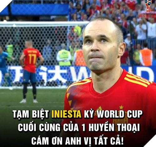 Tiễn Tây Ban Nha, ảnh chế các ngôi sao bóng đá rời World Cup ngập Facebook