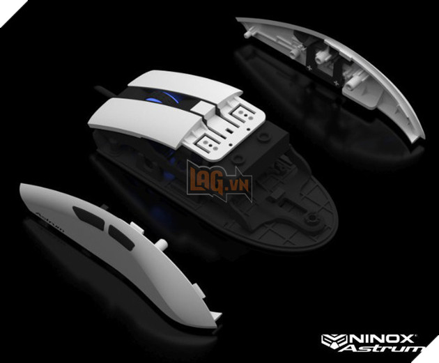 Xuất hiện chuột gaming siêu biến hình Ninox Astrum với tận... 13 biến thể