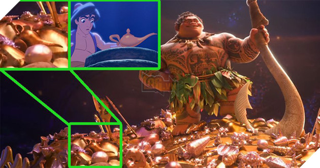 15 chi tiết độc đáo trong phim hoạt hình Disney mà ít người phát hiện ra - Ảnh 19. 15 chi tiết độc đáo trong phim hoạt hình Disney mà ít người phát hiện ra - Ảnh 19.