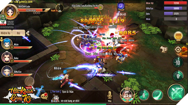 Hiệp Khách Giang Hồ Mobile tặng giftcode và khai mở chuỗi sự kiện mừng Open Beta