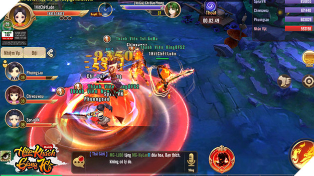 Hiệp Khách Giang Hồ Mobile tặng giftcode và khai mở chuỗi sự kiện mừng Open Beta