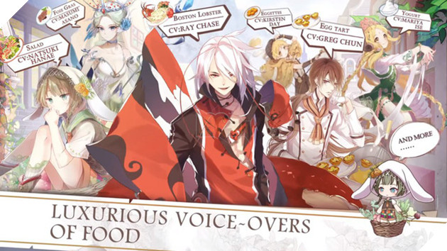 Food Fantasy - RPG Nhật cực dị lấy nội dung về "đồ ăn ngon" đã cho phép đăng ký sớm