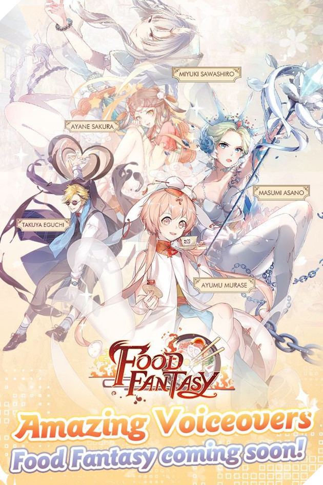 Food Fantasy - RPG Nhật cực dị lấy nội dung về "đồ ăn ngon" đã cho phép đăng ký sớm