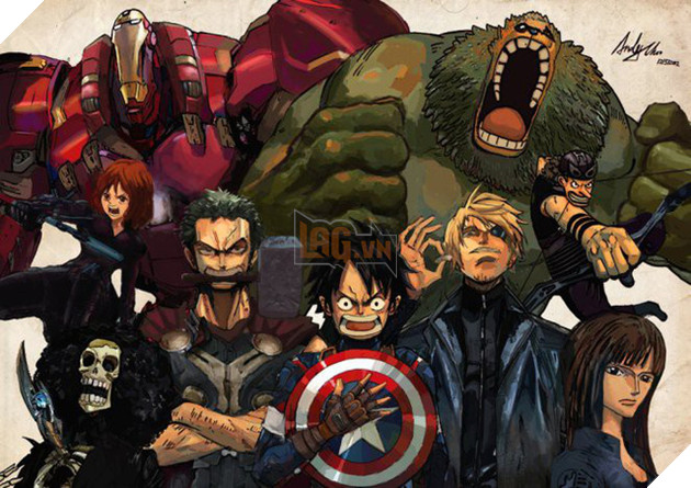 [Góc Hài Hước] Khi nhân vật manga hóa thân thành các siêu anh hùng Avengers