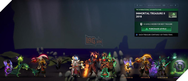 Mới là Treasure II những có rất nhiều vật phẩm ấn tượng để lại sự thèm khát cho game thủ