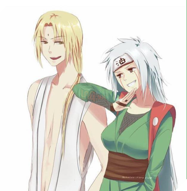 Tsunade và Jiraiya
