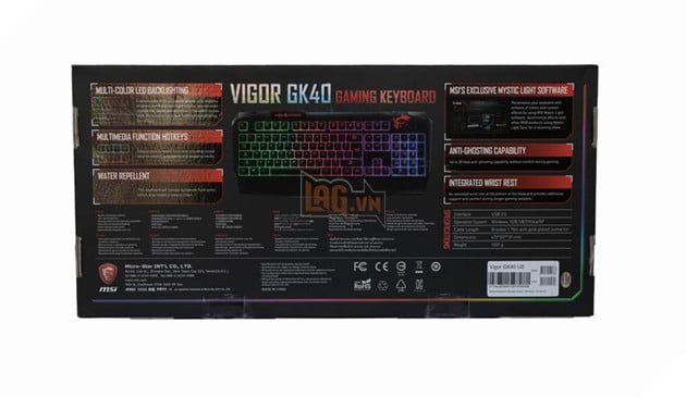 Review MSI Vigor GK40: Ban phim choi game chong nuoc gia re dang mua nhat hien nay 3 Review MSI Vigor GK40: Bàn phím chơi game chống nước giá rẻ đáng mua nhất hiện nay 3