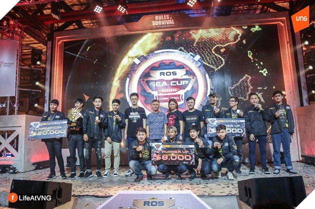 ROS MOBILE SEA CUP: F9 lên ngôi top 4 khu vực Đông Nam Á 4