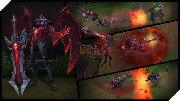 Aatrox vừa làm lại đã xuất hiện lỗi khủng, đối phương bay đi rồi vẫn bị chiêu W kéo lại - Ảnh 1.