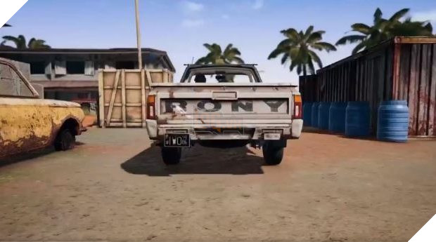 PUBG vừa ra mắt Rony - Mẫu xe tải độc quyền cho bản Đồ Sanhok