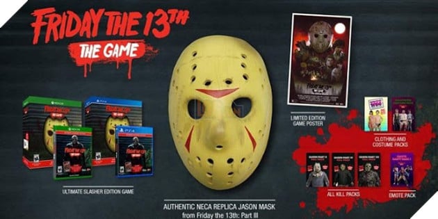 Vừa chơi game Friday the 13th, vừa làm Jason Voorhees ngoài đời thật luôn!