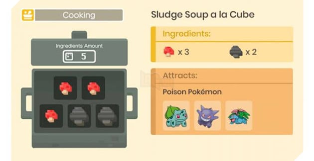 Pokemon Quest: Hướng dẫn TOÀN BỘ các công thức nấu ăn 10