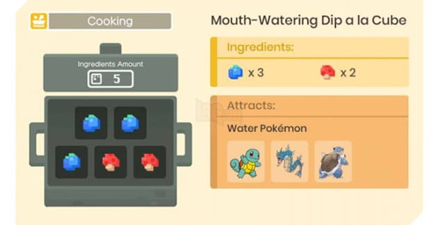 Pokemon Quest: Hướng dẫn TOÀN BỘ các công thức nấu ăn 8