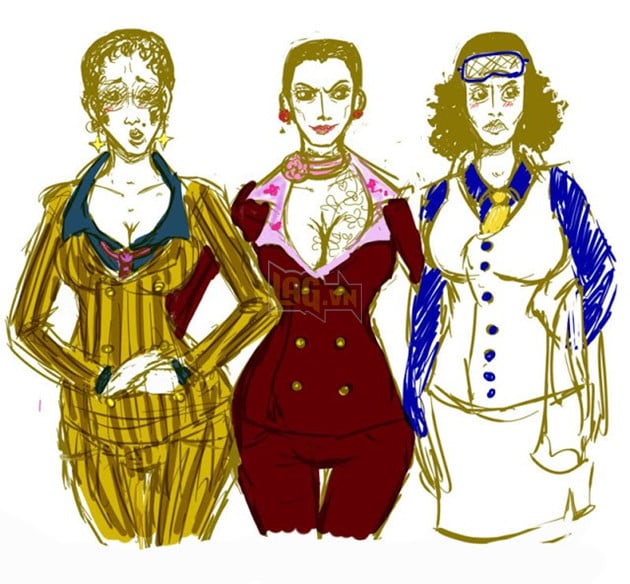 Rủ nhau sang Thái chuyển giới, nhân vật One Piece người hóa mỹ nữ kẻ xấu như ma - Ảnh 7.